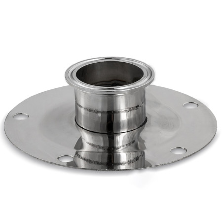 Cube cover with 110 mm neck with CLAMP 2 inches в Волгограде