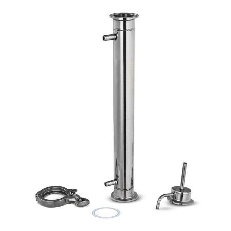 Shell-and-tube cooler "Aroma" with clamp 1,5 inches в Волгограде