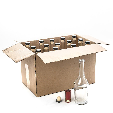 15 bottles of "Cognac" 0.5 l with Camus corks and caps в Волгограде
